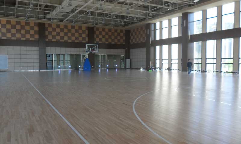 山東省濟(jì)南全運村籃球場地板 山東省濟(jì)南全運村籃球場地板